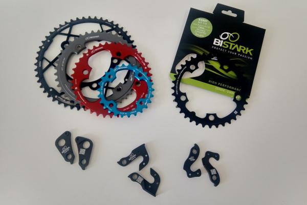 corone e pendine varie anodizzate e marcate laser