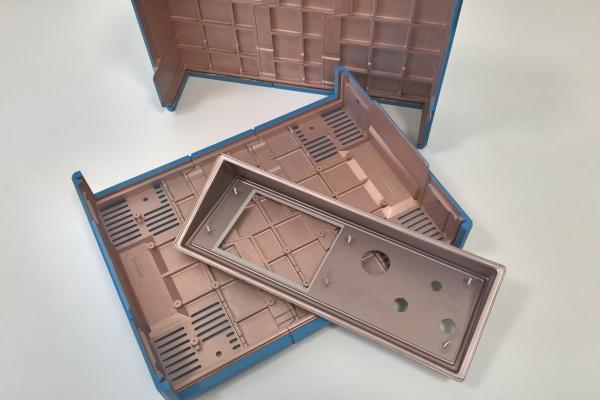 parti ricoperte di vernice conduttiva