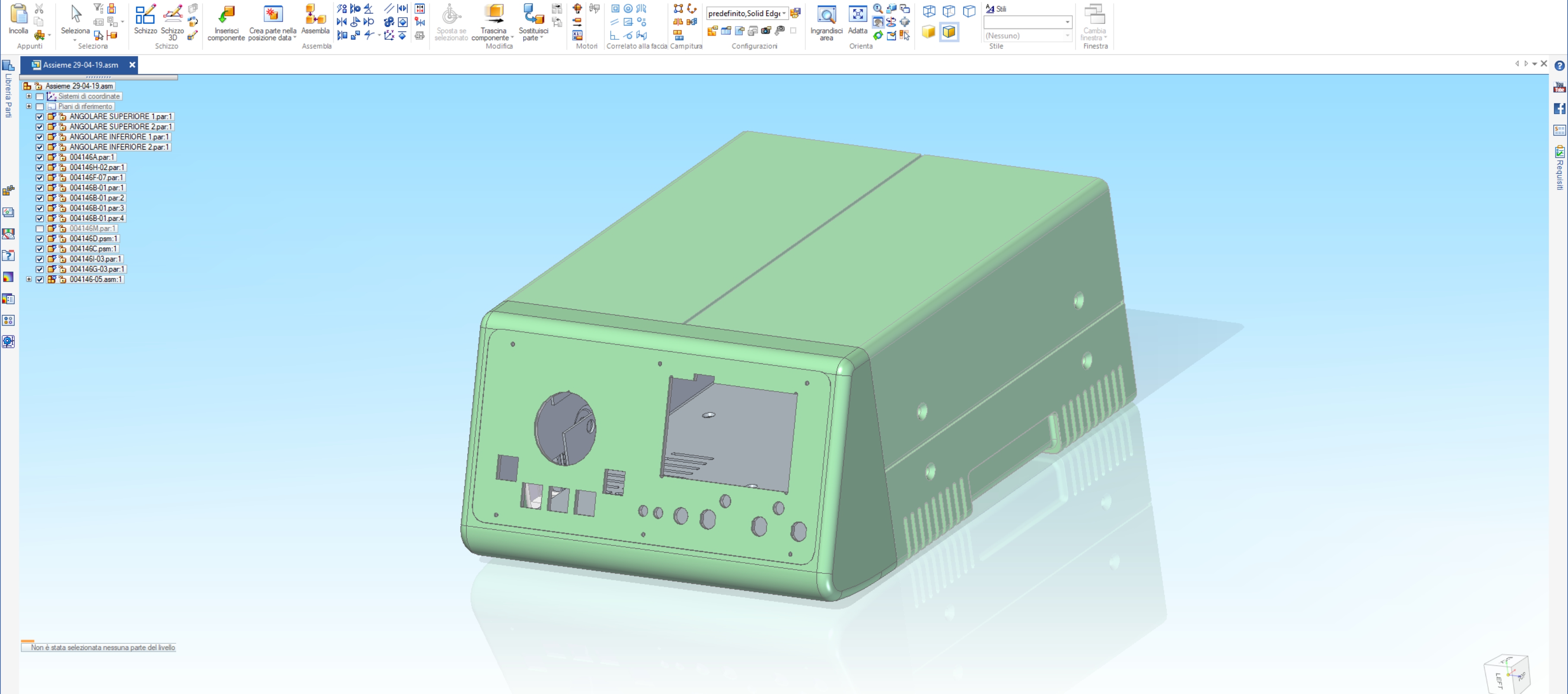 Contenitori e staffaggi per l'elettronica